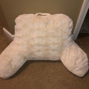 Cream/white husband pillow